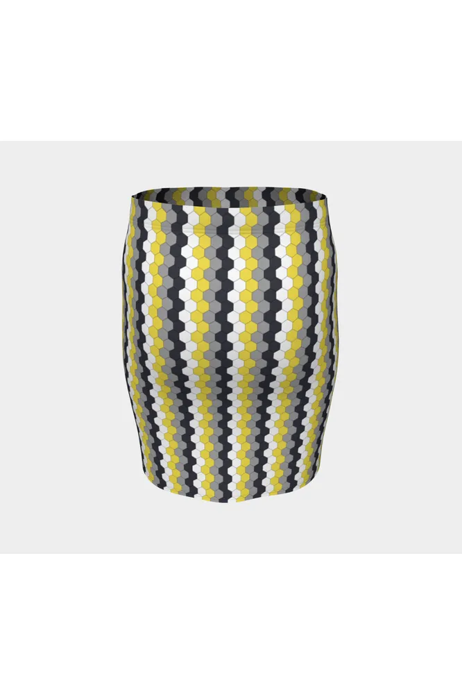 Honeycomb Fitted Skirt