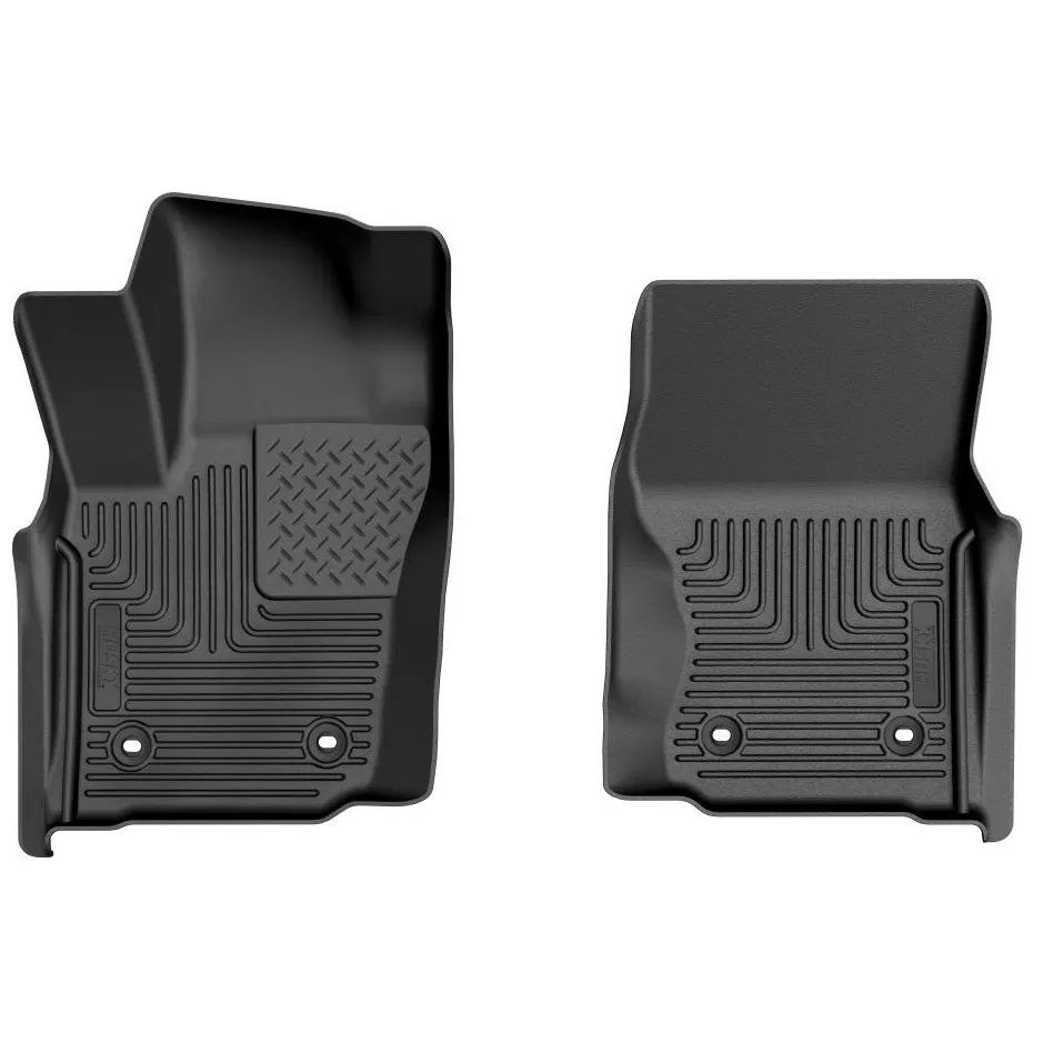 Husky X-Act Contour Front & Rear Floor Liners | 2024  Toyota Tacoma