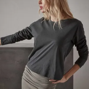 James Perse Boxy Long Sleeve Tee