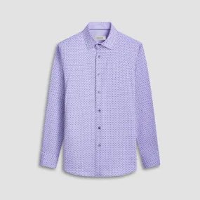 Jimmy Double Sided Houndstooth/Solid OoohCotton Shirt