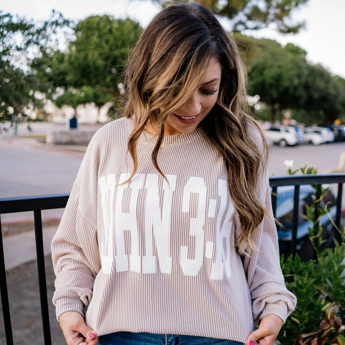 John 3:16 Comfy Corded Graphic Sweatshirt