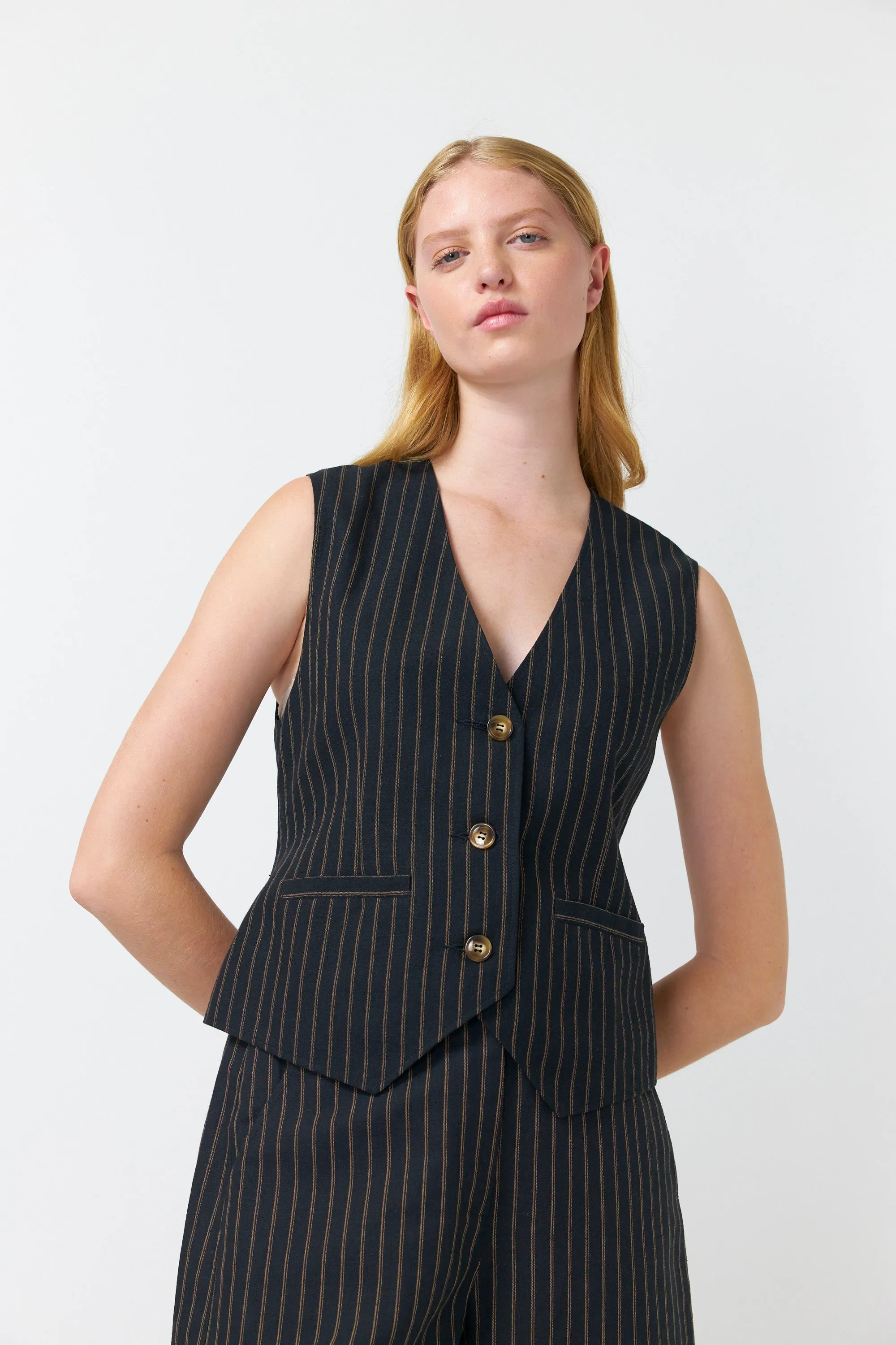 Kate Sylvester Baba Waistcoat - Black