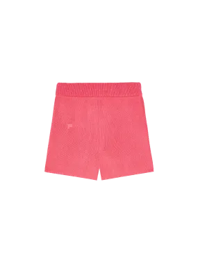 Knit Shorts—lotus pink