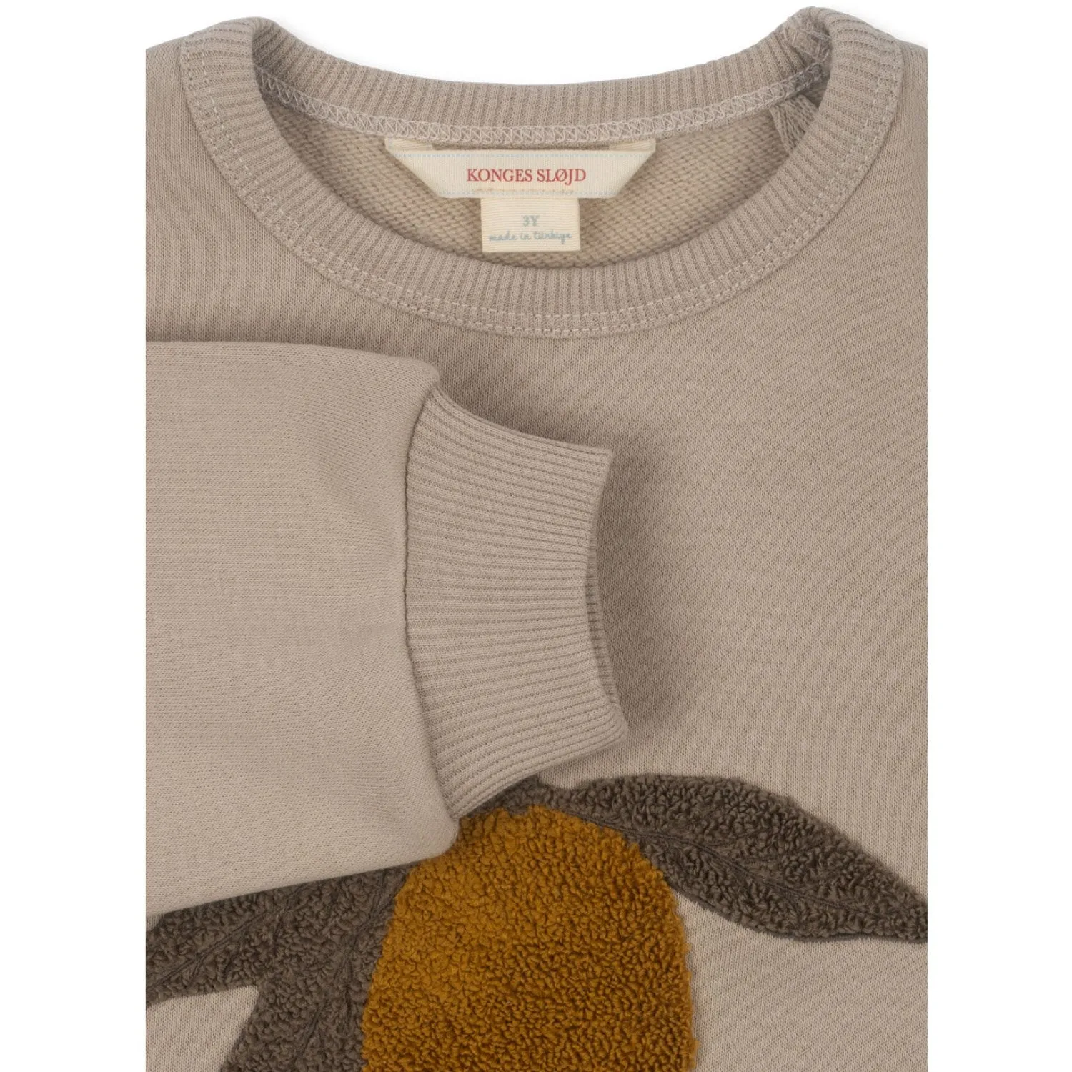 Konges Sløjd Oxford Tan Lou Terry Sweat Shirt Ocs