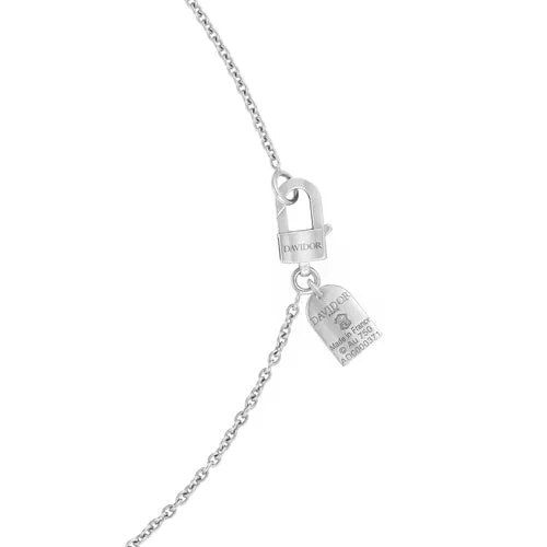 L'Arc de DAVIDOR Pendant PM, 18k White Gold with Lacquered Ceramic