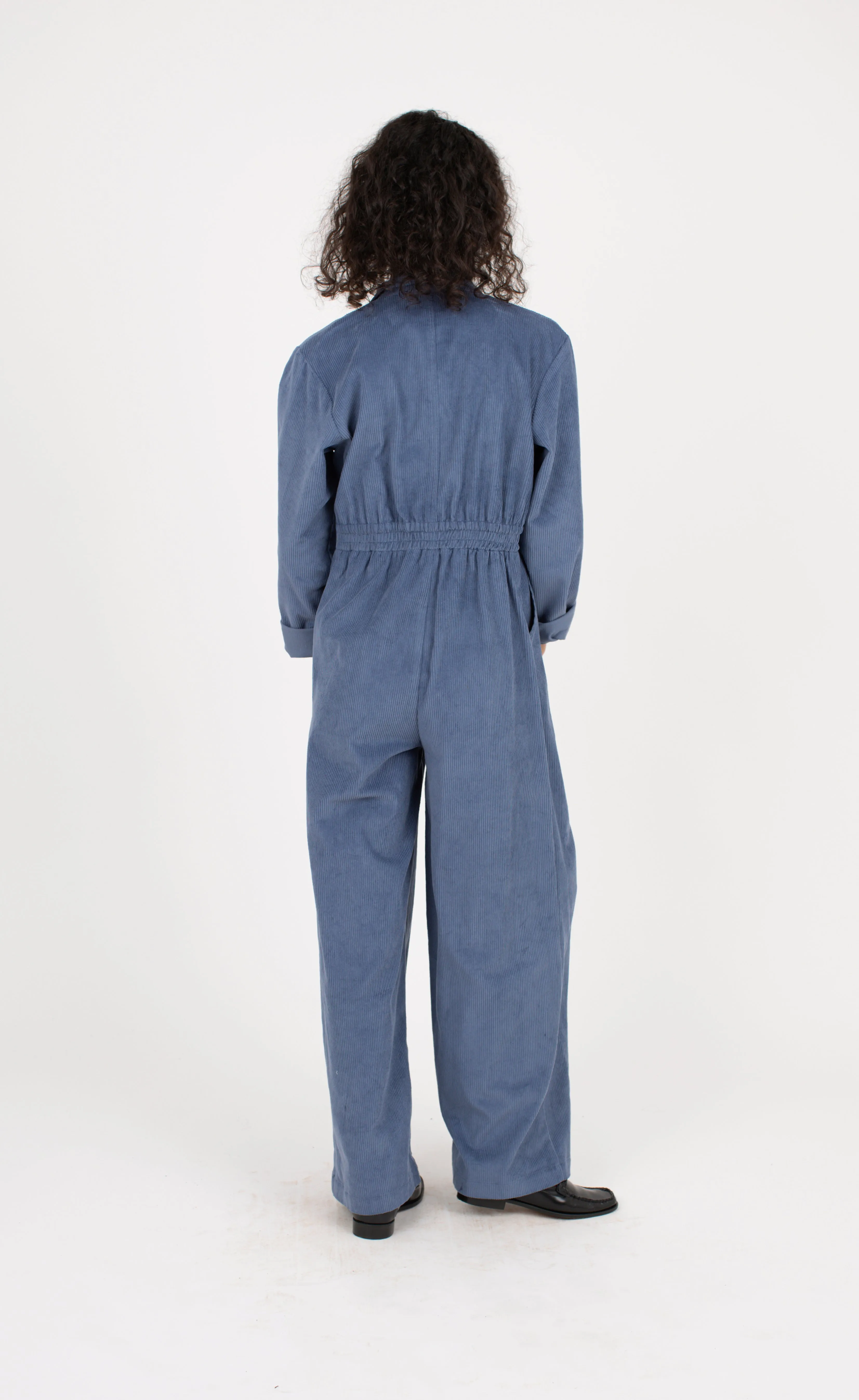 Lauren Jumpsuit, Slate Cord