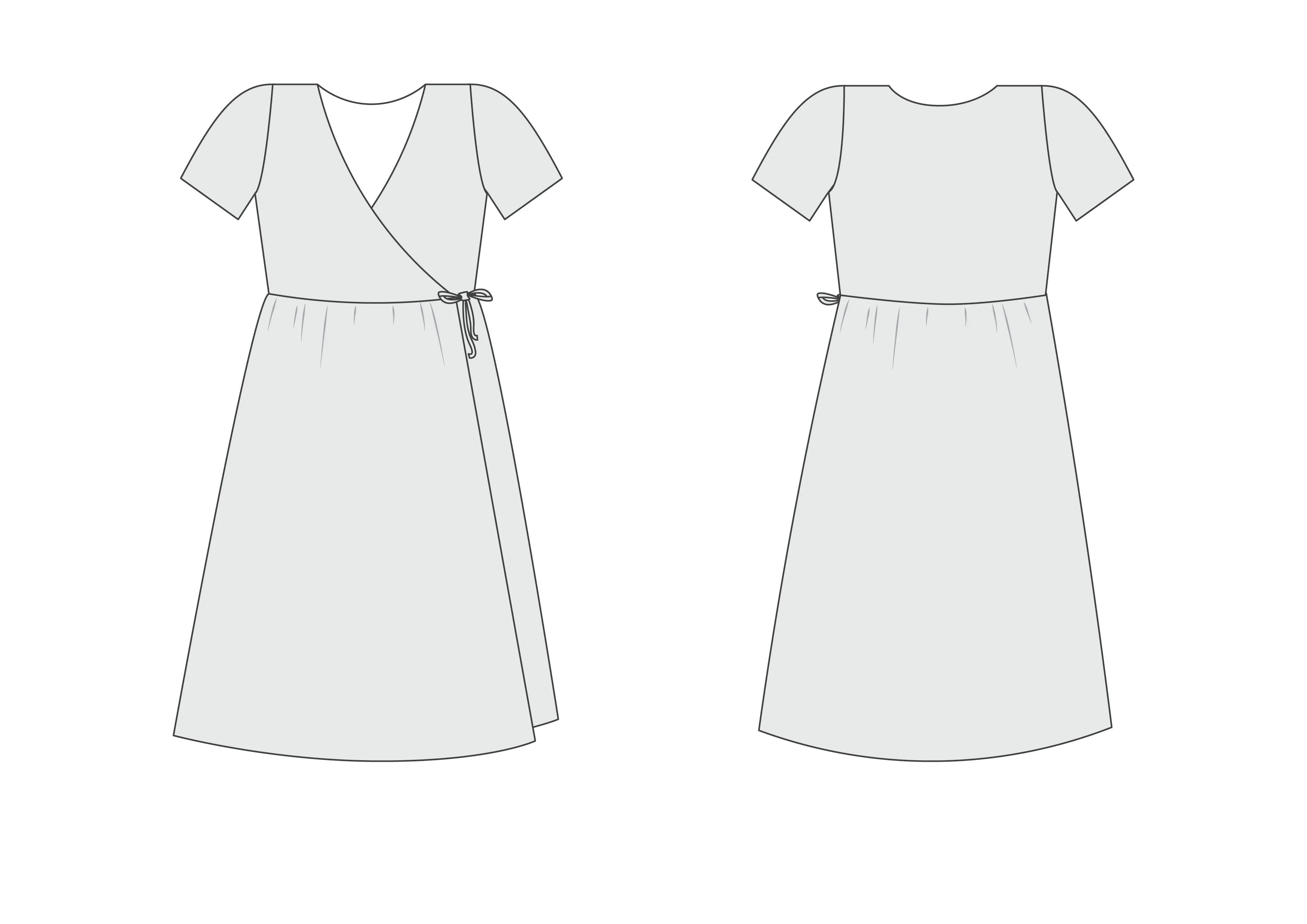 Little Hannah Dress - PDF sewing pattern