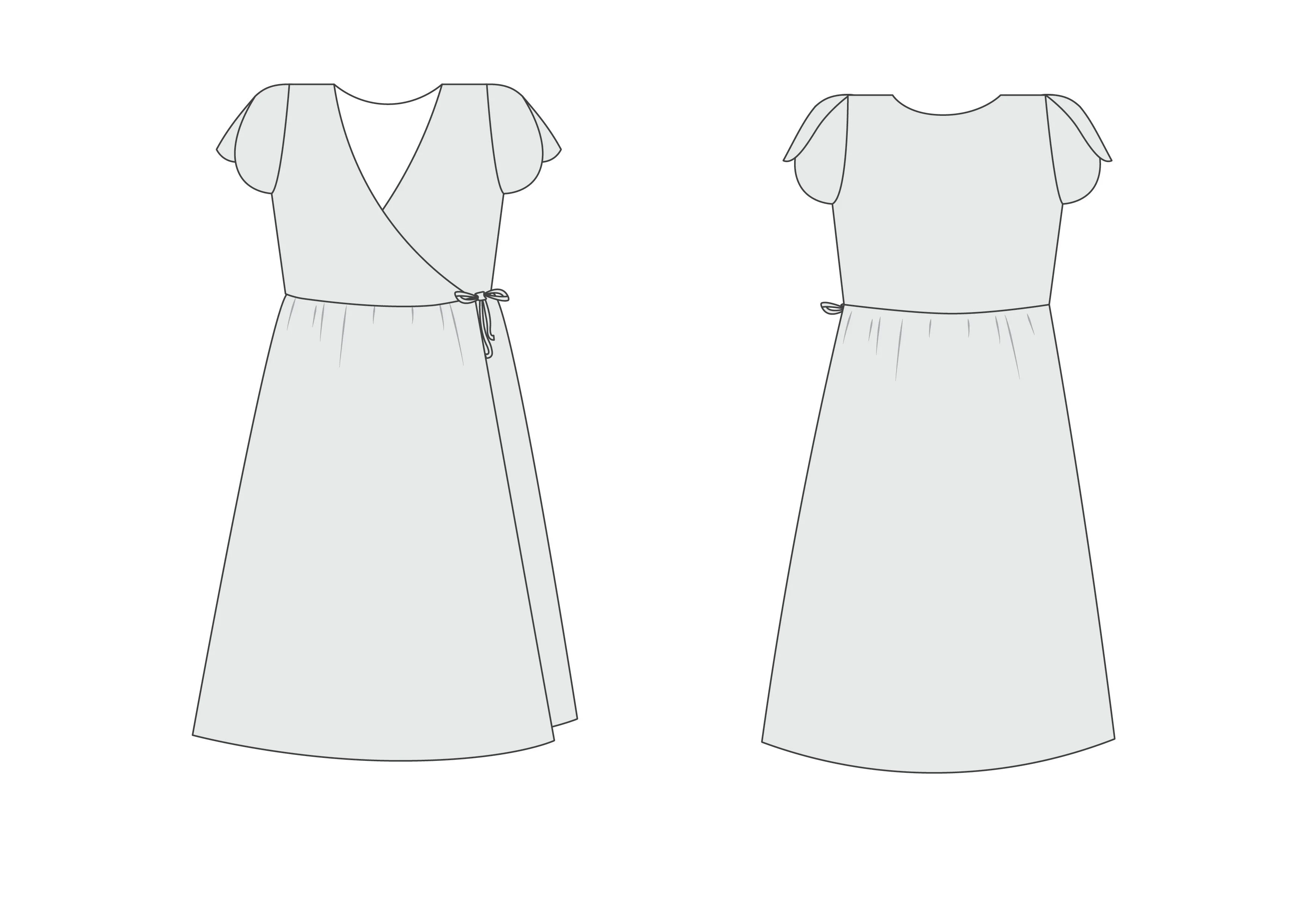 Little Hannah Dress - PDF sewing pattern