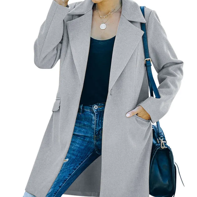 Long Sleeve Length Blazer