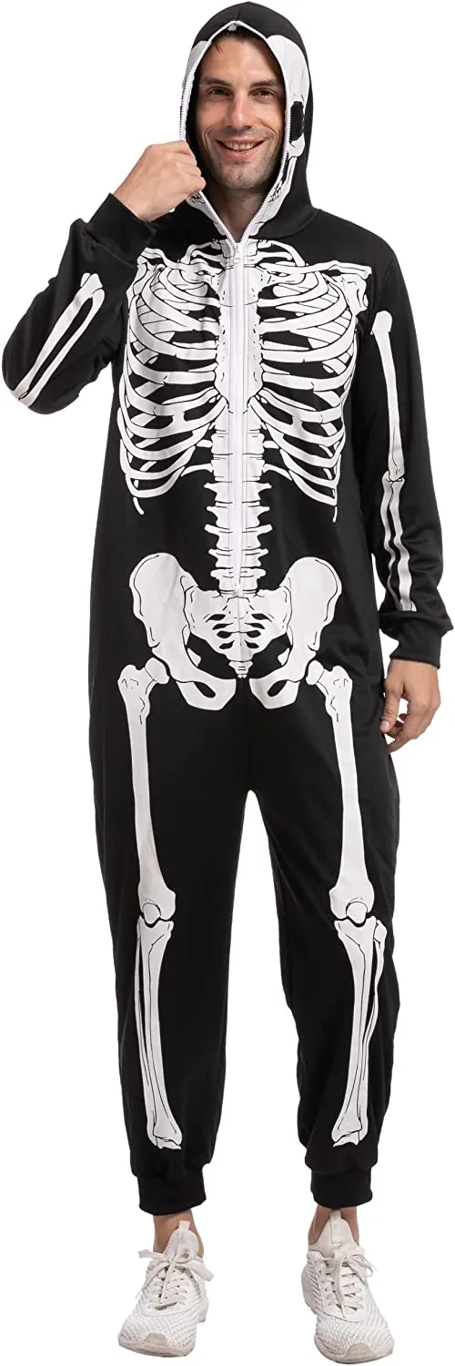 Men Skeleton Pajama jumpsuit - Adult