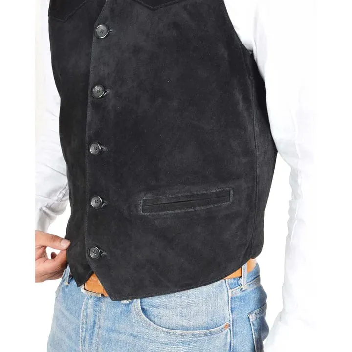 Men's Vest V Lapel Waistcoat