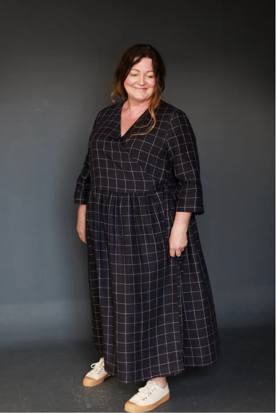 Merchant & Mills, Etta Wrap Dress PDF Pattern, two size ranges, with or without printing