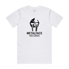 Metalface Records Shirt - White