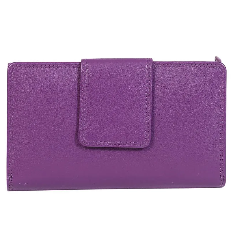 Modapelle - 7332 RFID Leather Multi Coloured Wallet