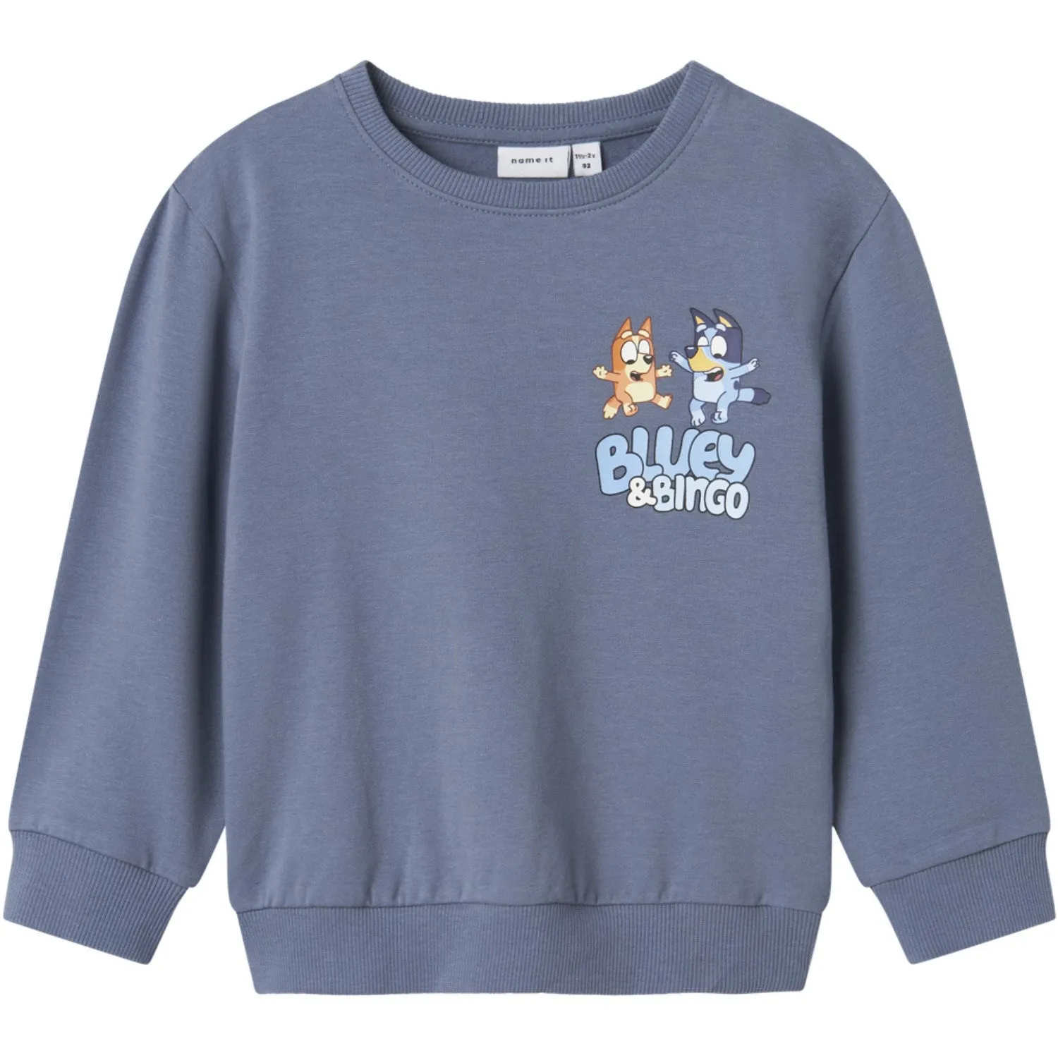 Name It Flint Stone Nuse Bluey Regular Sweatshirt