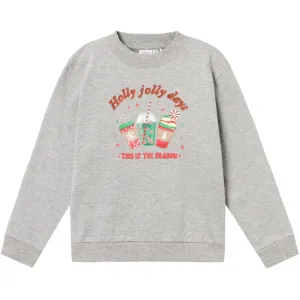 Name It Grey Melange Ruljul Regular Sweatshirt