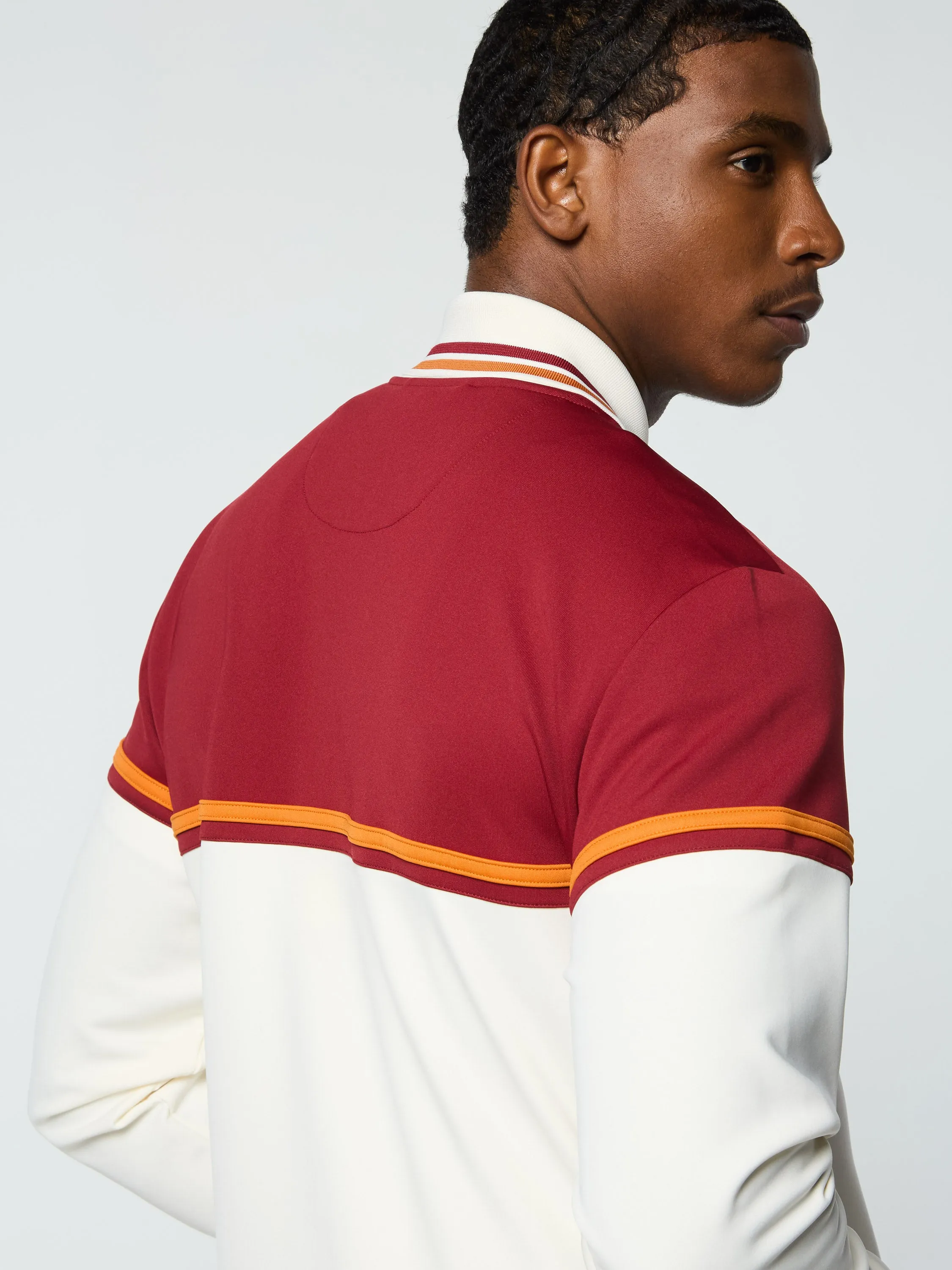 Olmi Track Jacket- Sun Dried Tomato