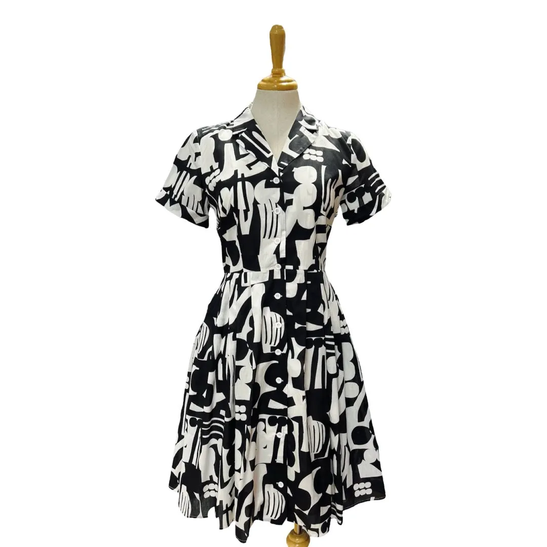 Origami Doll Arabella Abstract Dress