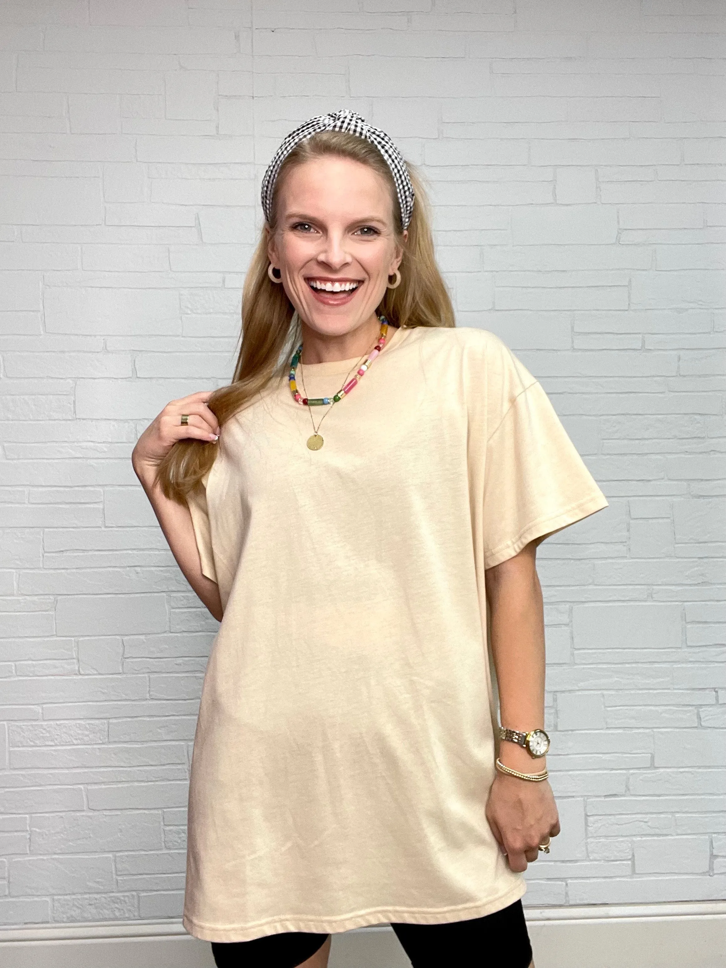 Passenger Princess Oversized Tee, Beige