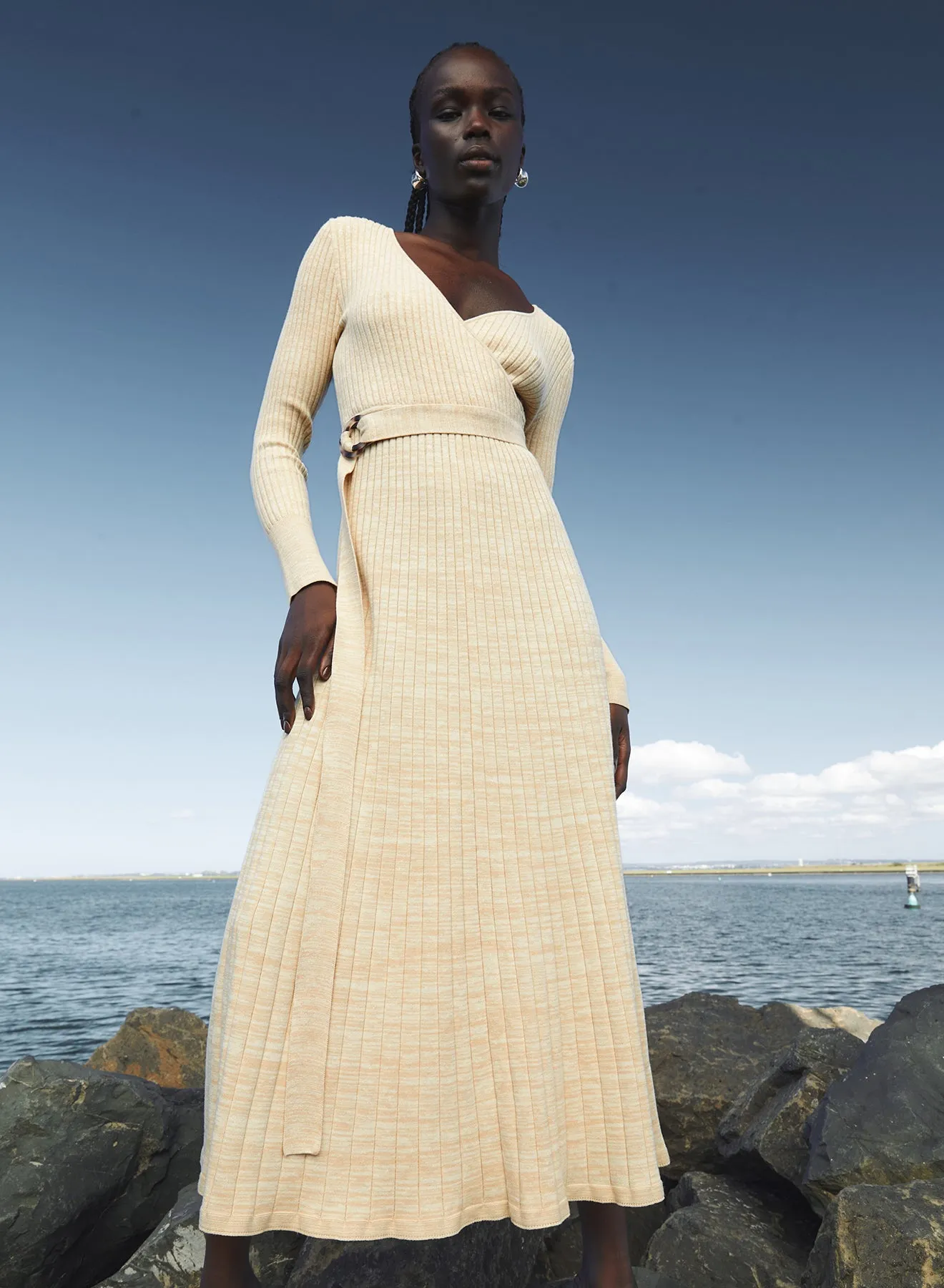 PETA DRESS (SAND DUNE)