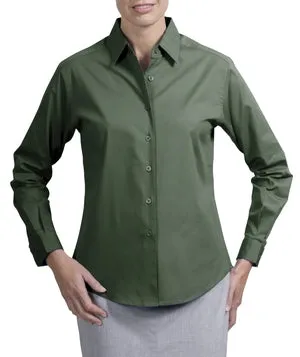 Port Authority Signature - Ladies Stretch Poplin Shirt.  L620