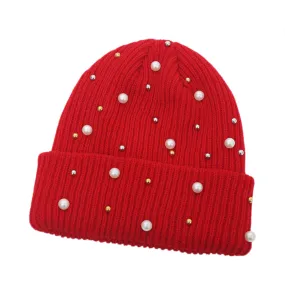 Pre Order:  Wool Pearl Knitted Beanie