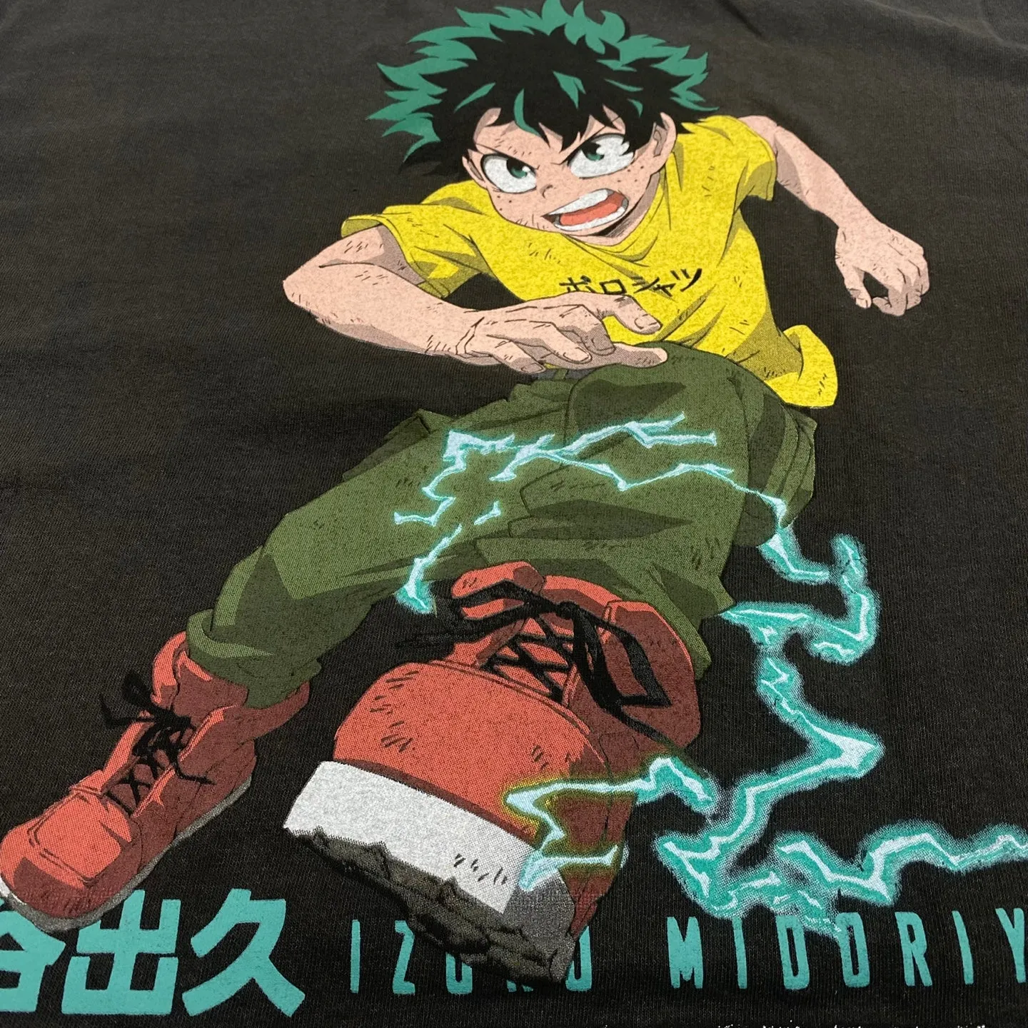 Primitive x My Hero Academia Full Cowl Black Wash T-Shirt