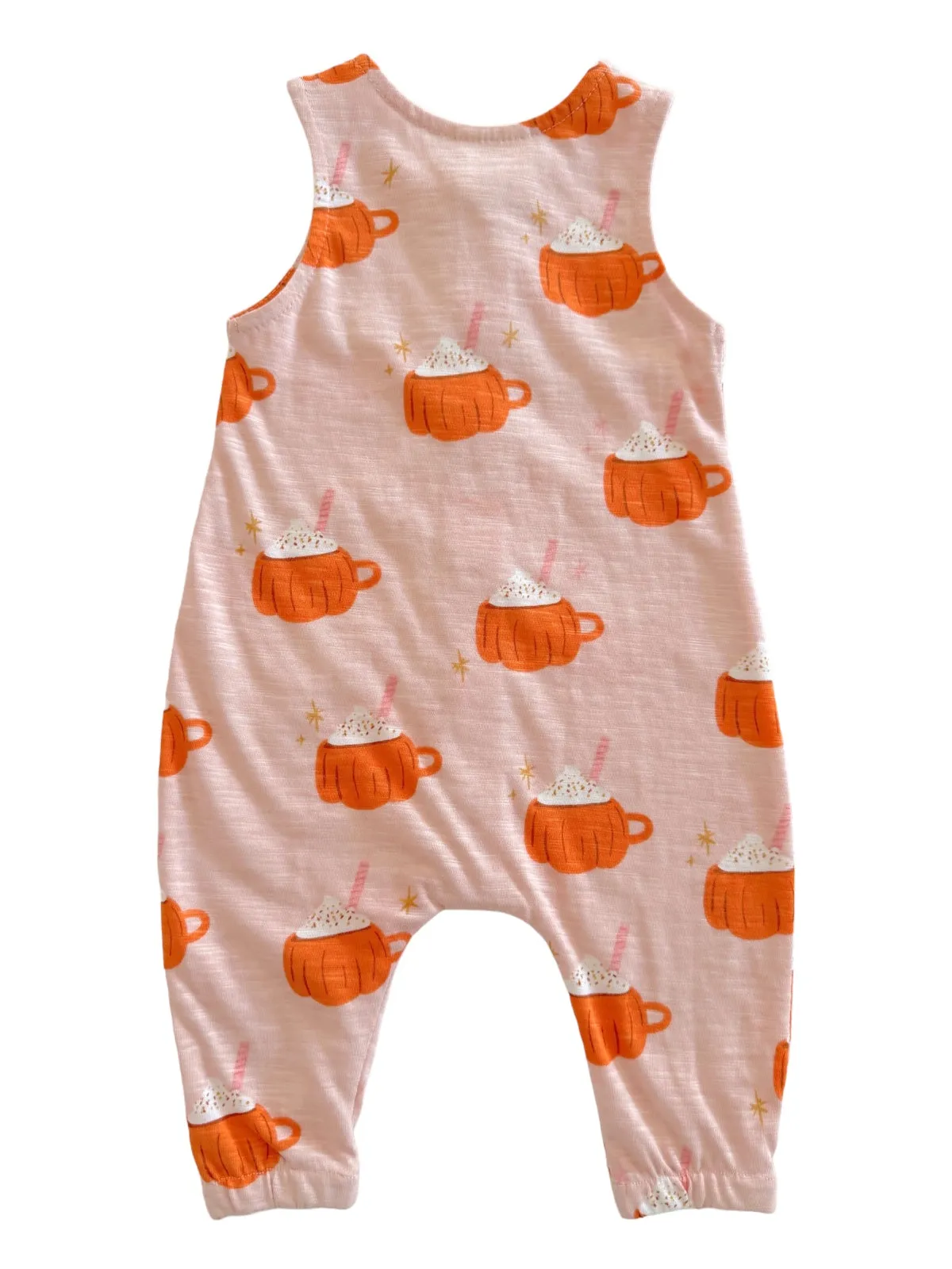 Pumpkin Mug Pink / Organic Bay Jumpsuit