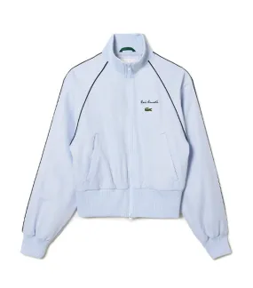 Relaxed Fit Diamond Taffeta Track Jacket Phoenix Blue