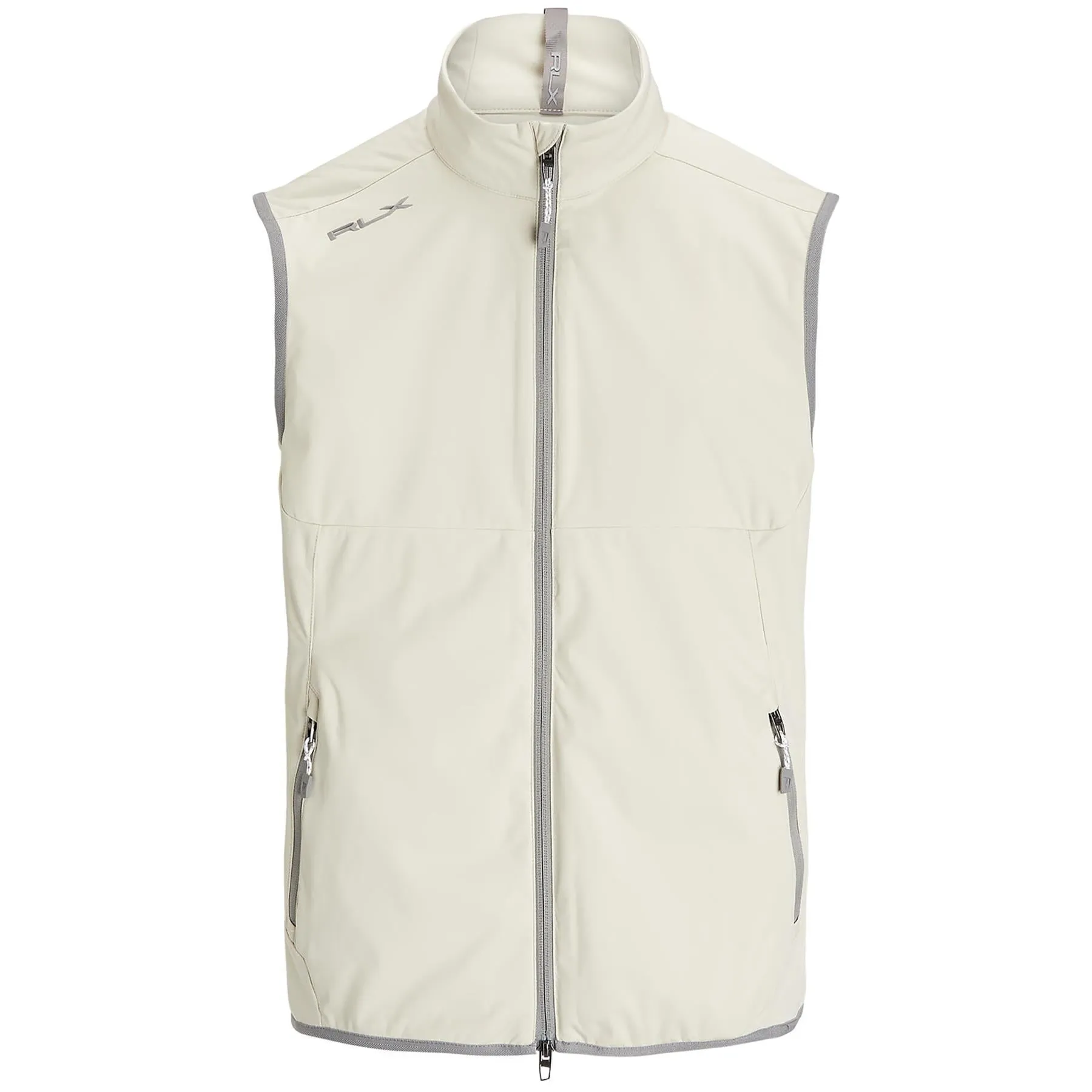 RLX 2.5L Woven Full Zip Gilet Basic Sand - AW24