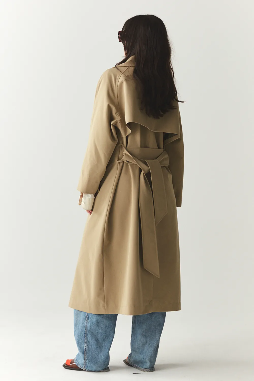 ROOMY TRENCH SS'24 BEIGE