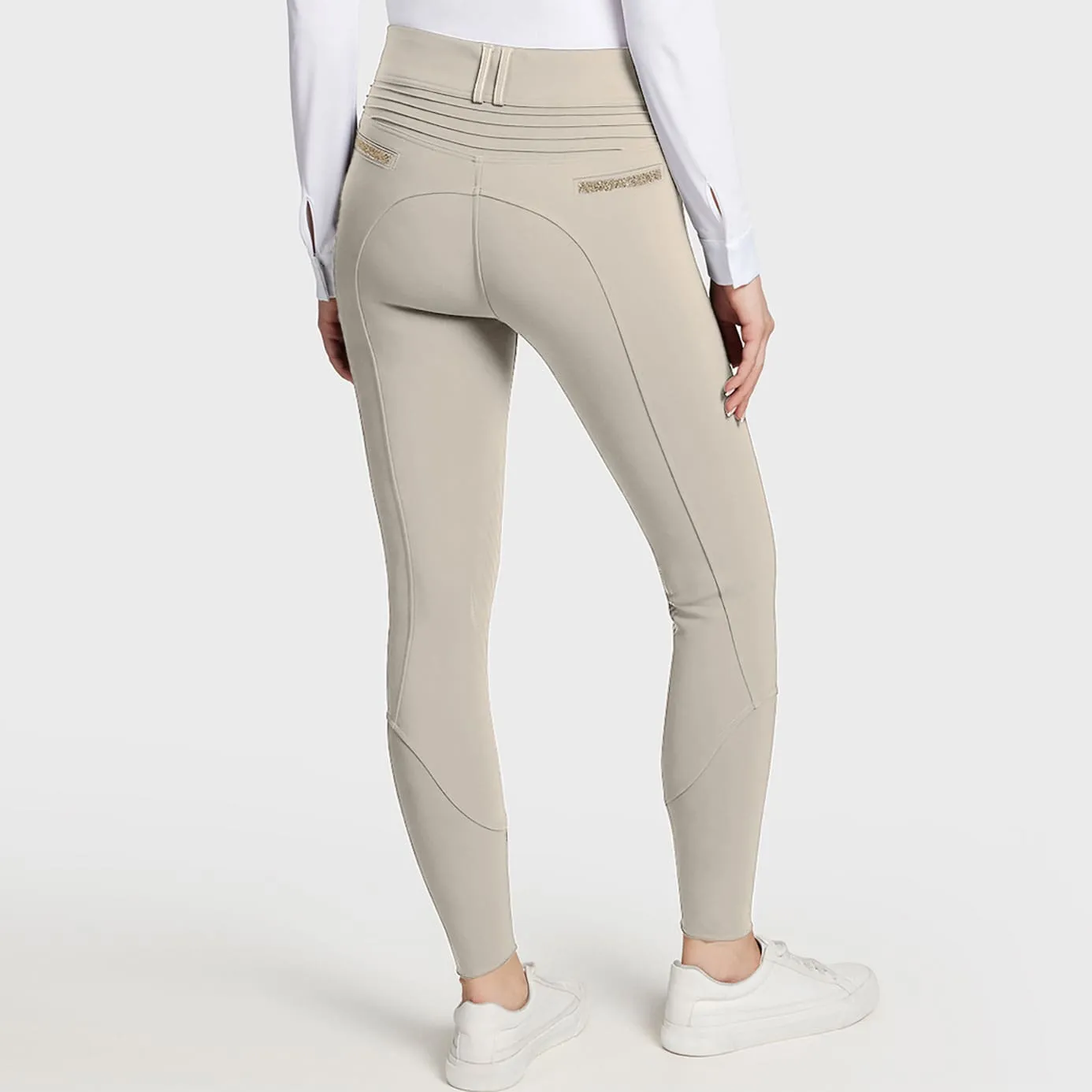 Samshield Clara Knee Grip Breeches - Beige