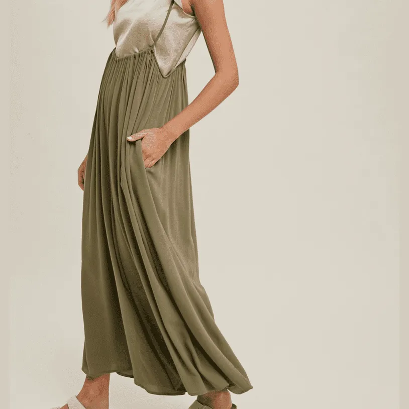 Santa Cruz Wide Leg Flowy Jumpsuit