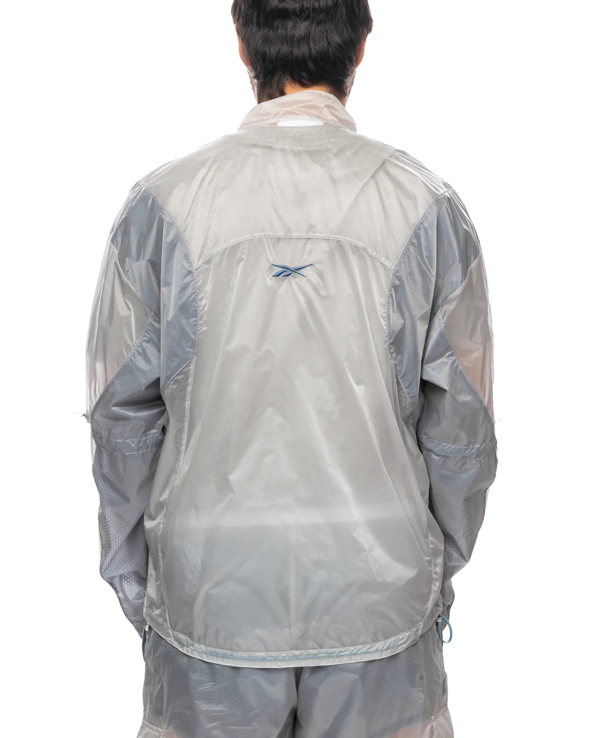 See Through Jacket Crystal Blue