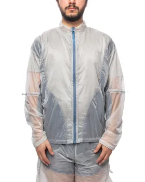 See Through Jacket Crystal Blue