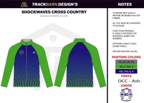 Shockwaves-- Womens Full Zip Jacket