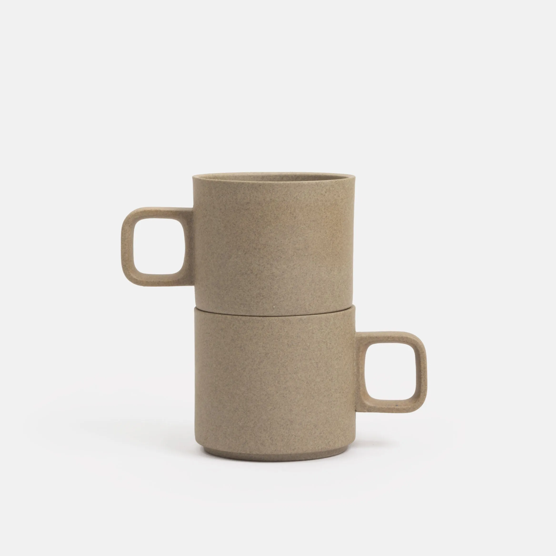 Short Beige Mug