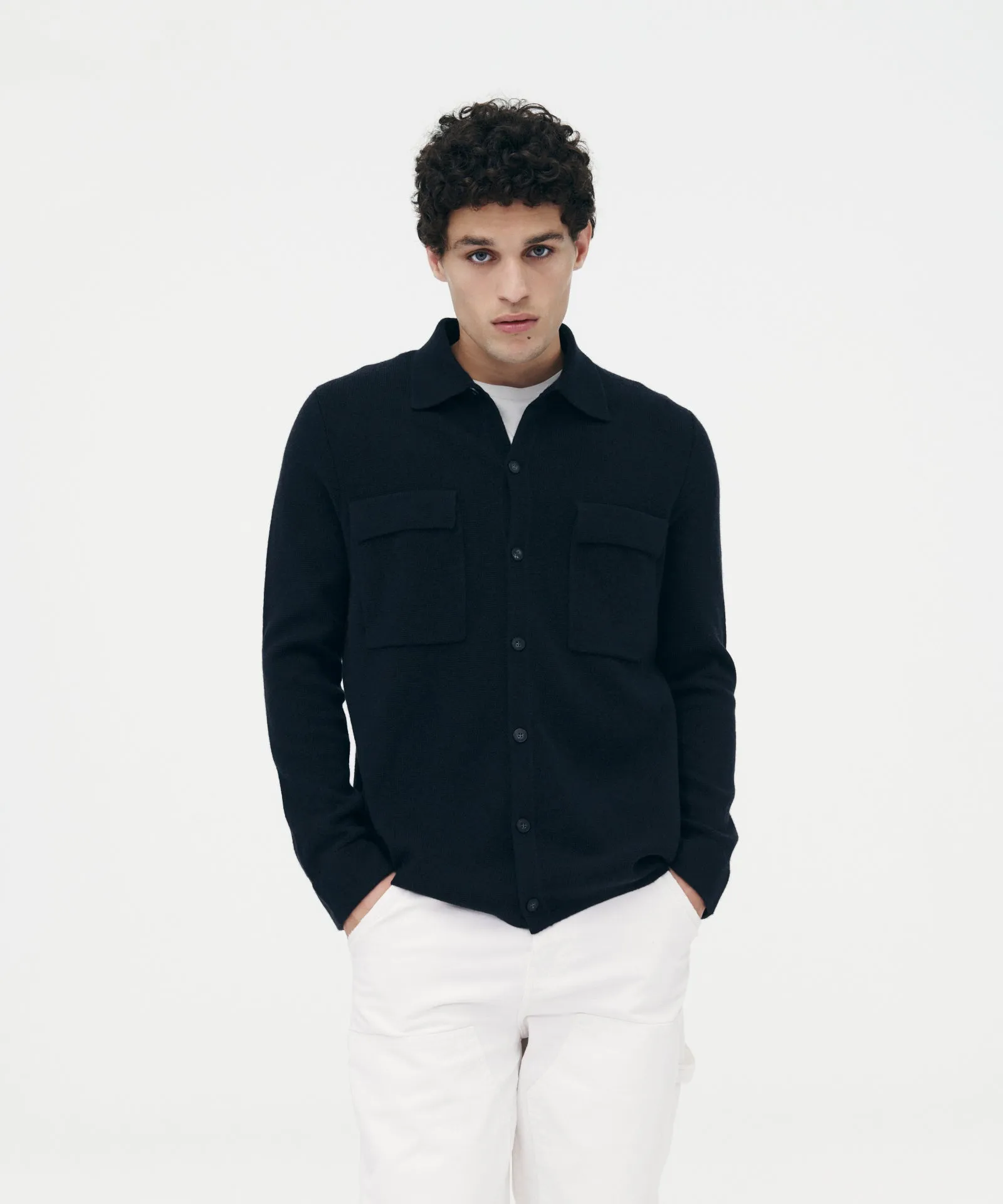 Signature Cashmere Field Shirt Jacket