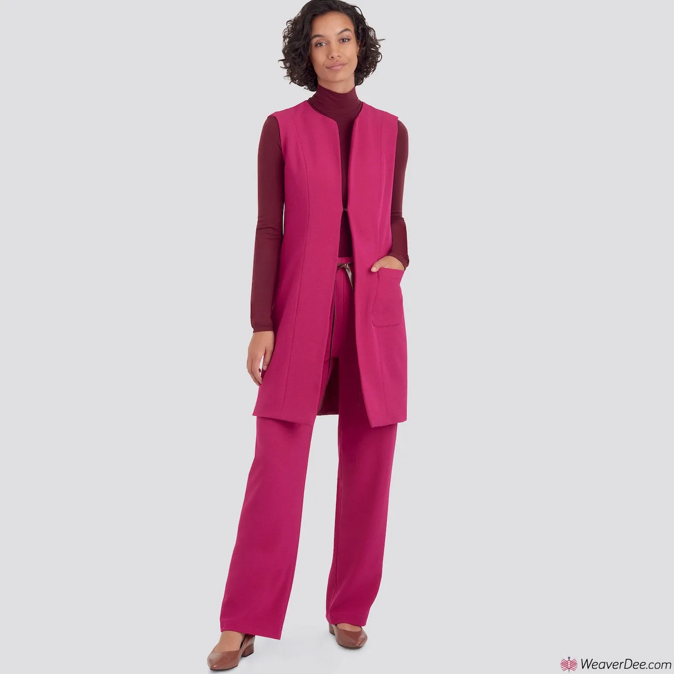 Simplicity Pattern S9184 Misses' & Women's Vest & Pants