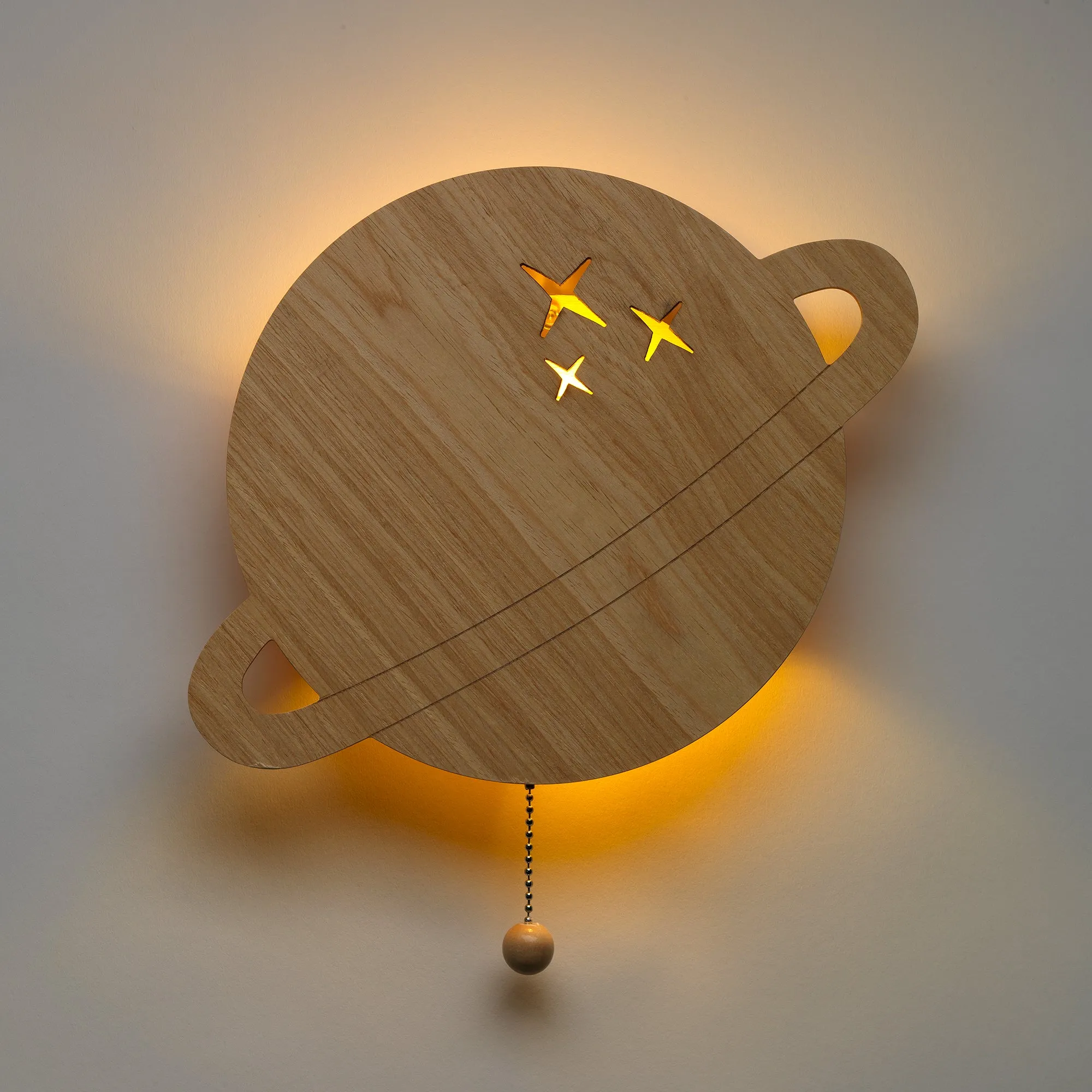 Sky Rocket Light Up Planet Wall Decor