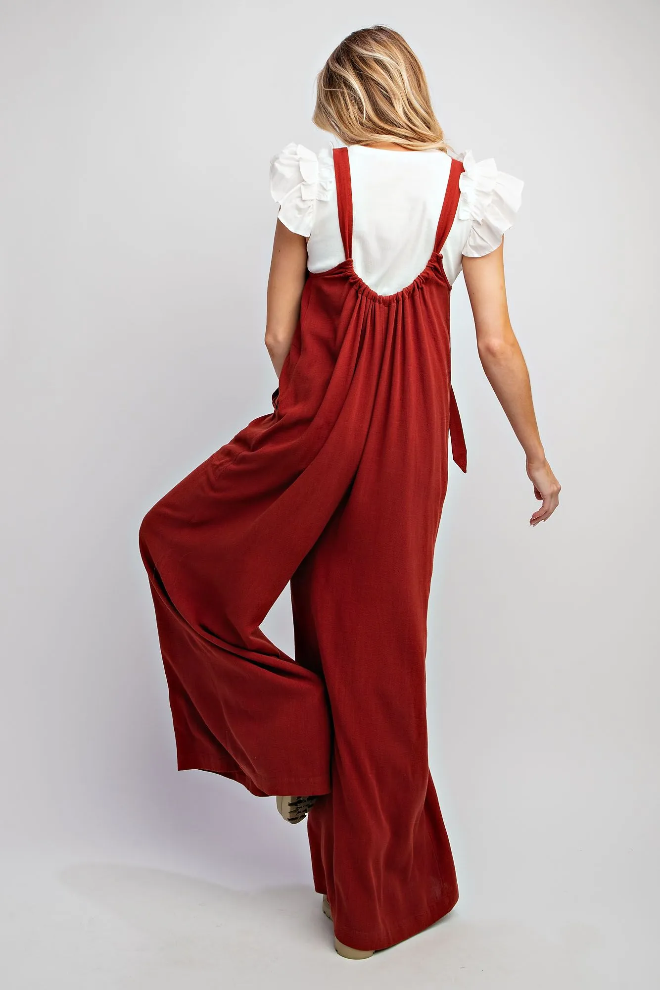 Skyler Jumpsuit - Cherry {by Easel}