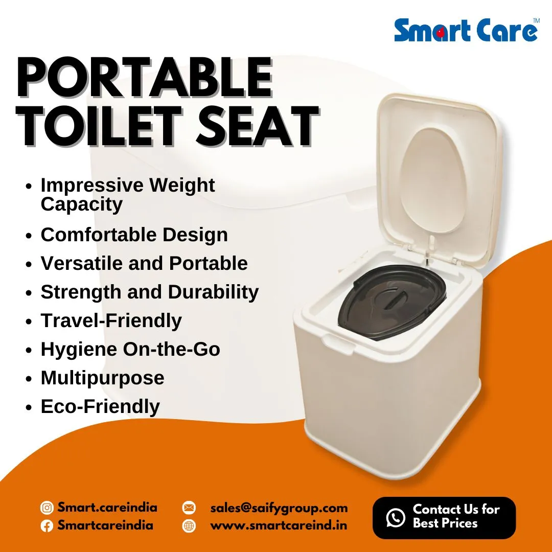 Smart Care Top Opening Potable Toilet Seat