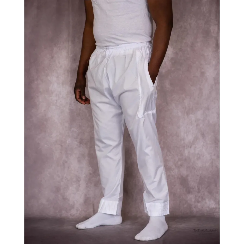 Sunnah Thobe Pants - White