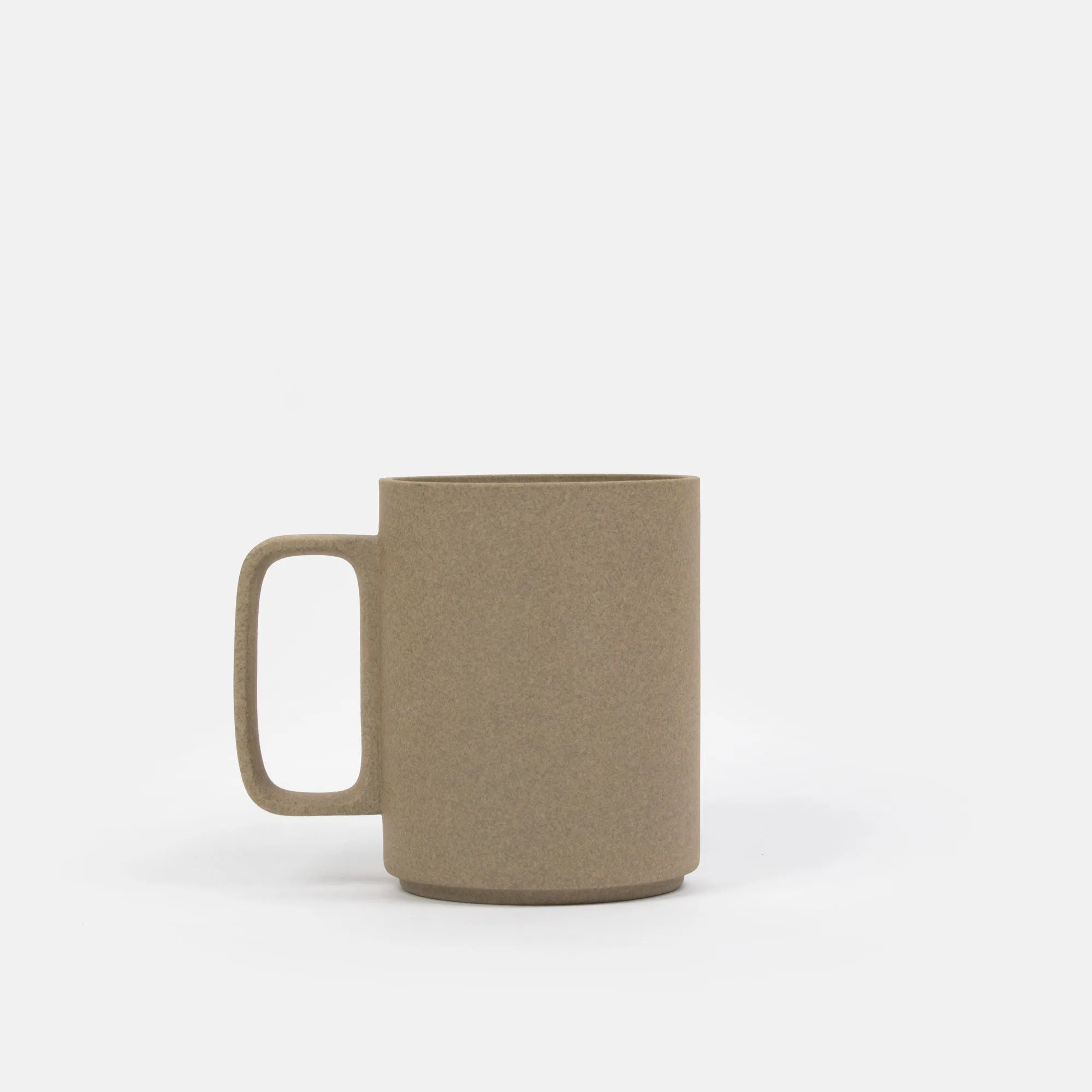 Tall Beige Mug