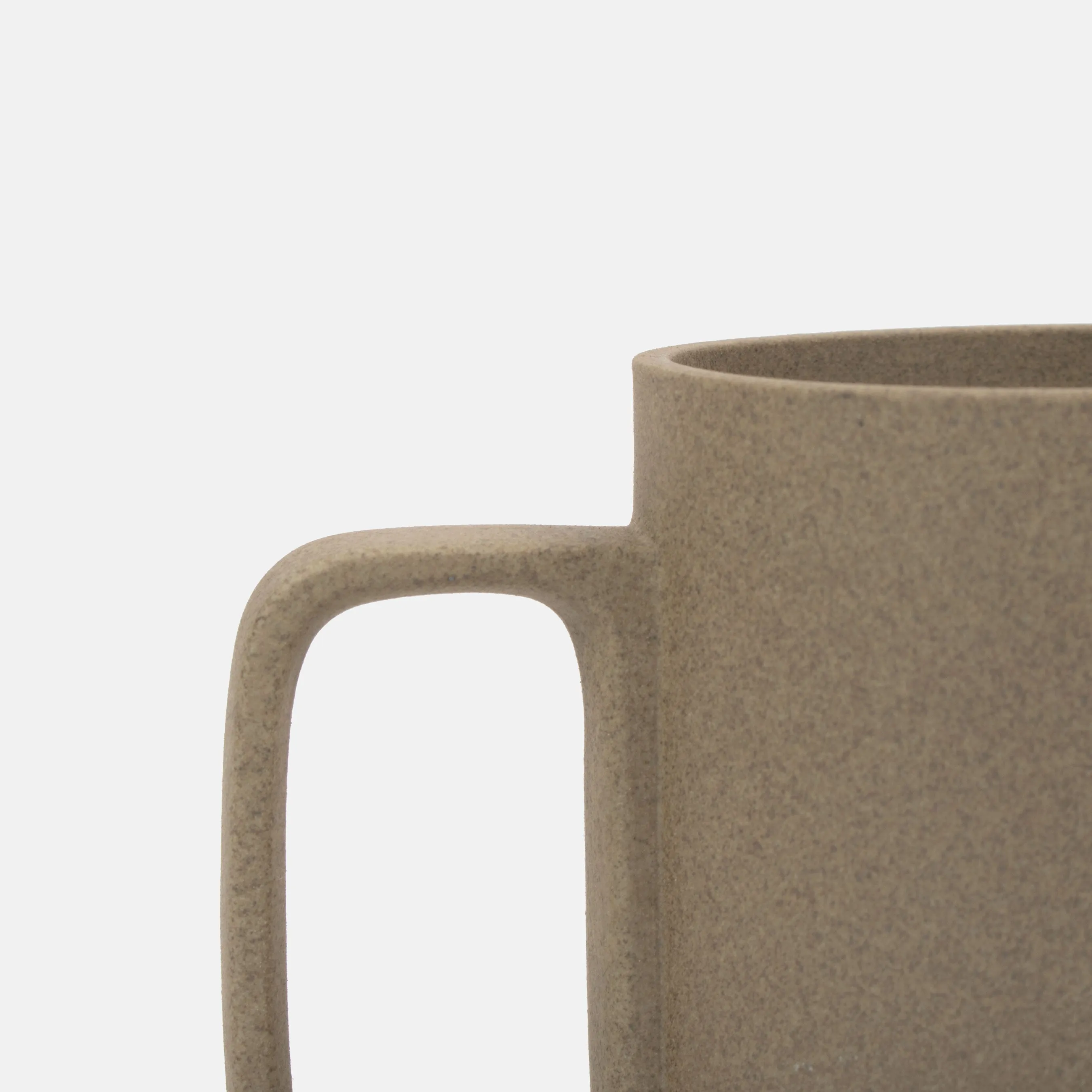 Tall Beige Mug