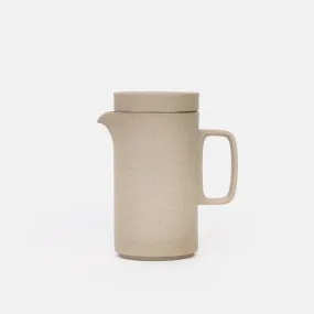 Tall Beige Teapot