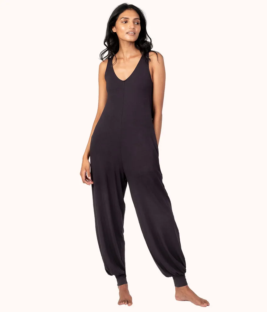 The All-Day Jumpsuit Bundle: Jet Black/Plum