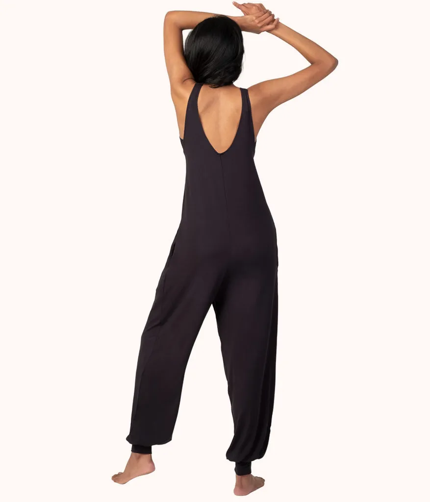 The All-Day Jumpsuit Bundle: Jet Black/Plum