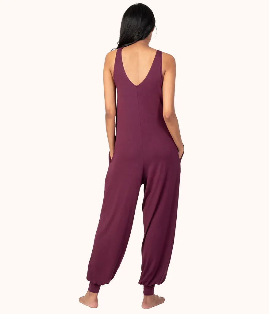 The All-Day Jumpsuit Bundle: Jet Black/Plum