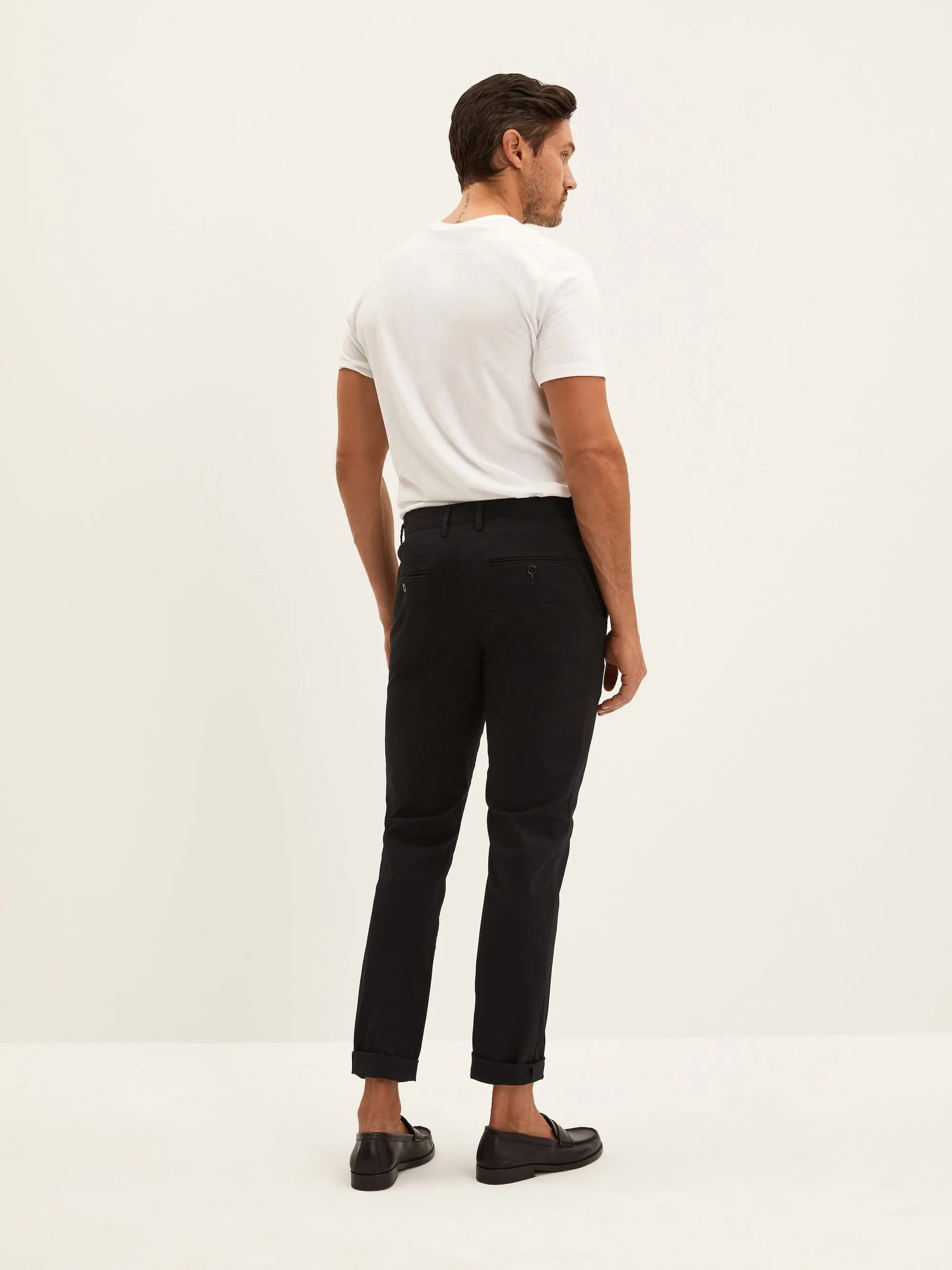 The Brunswick Slim Chino Pant in Deep Blue